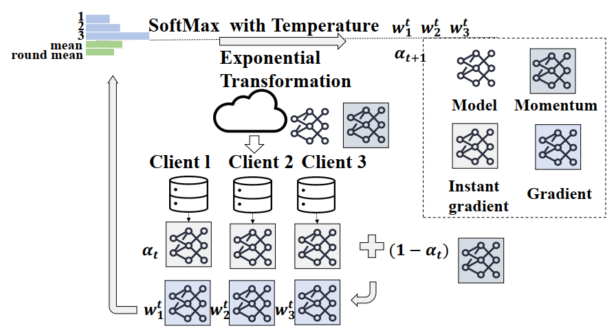 FedWCM momentum federated learning long-tailed